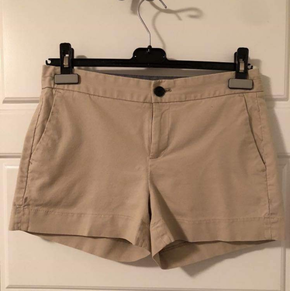 Khaki walking shorts